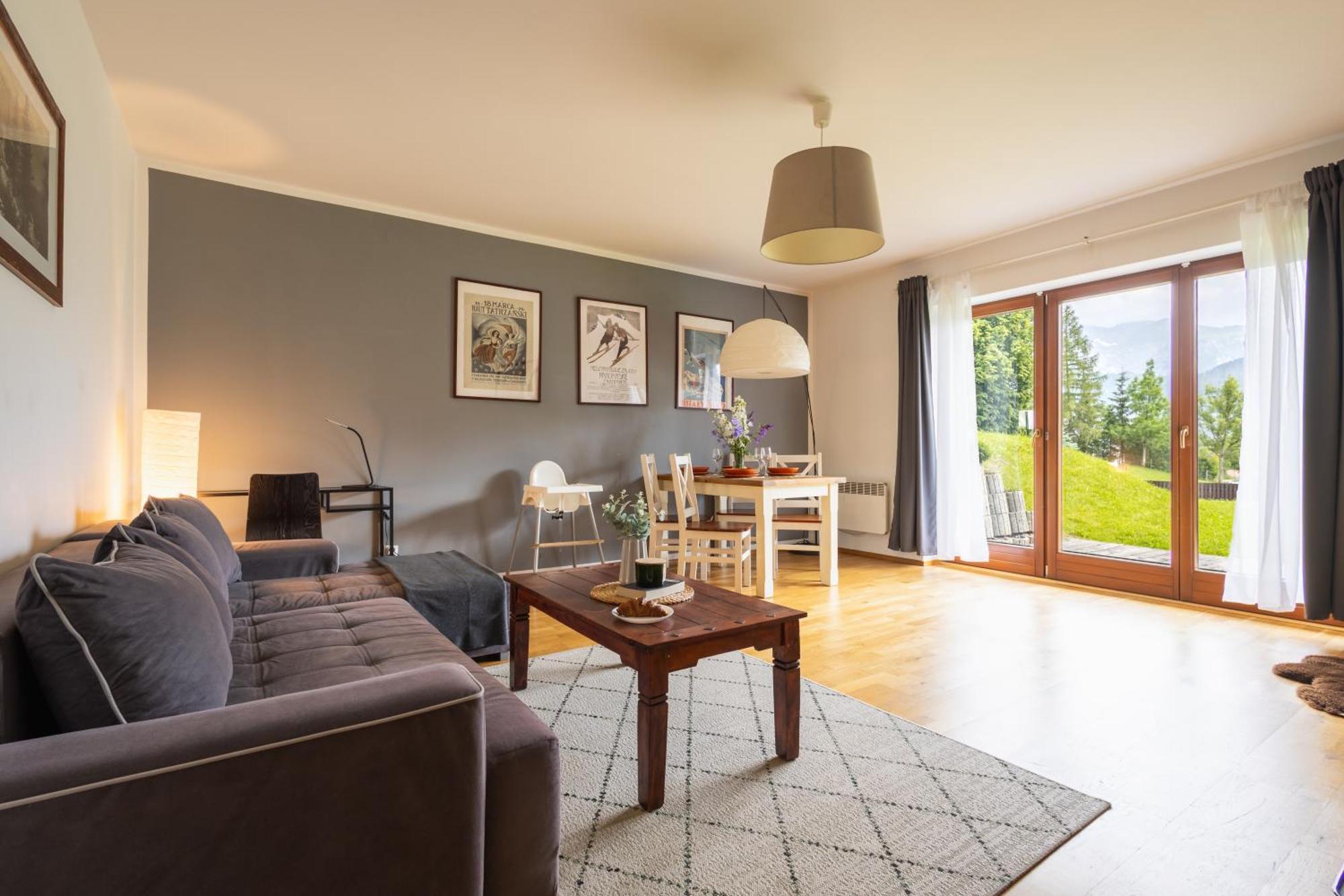 Apartament Poludniowy Z Widokiem- Sauna, Jacuzzi, Kominek กอสเชียลิสกอ ภายนอก รูปภาพ
