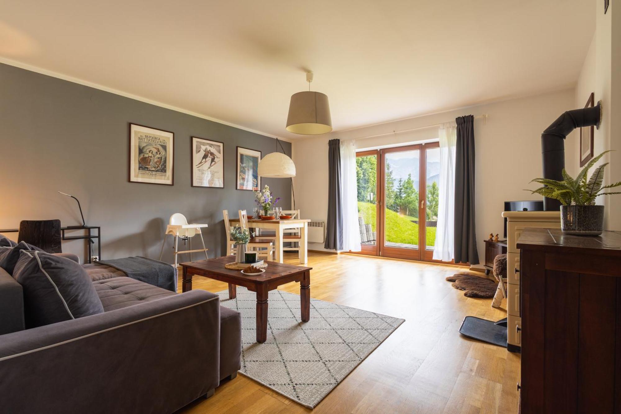 Apartament Poludniowy Z Widokiem- Sauna, Jacuzzi, Kominek กอสเชียลิสกอ ภายนอก รูปภาพ