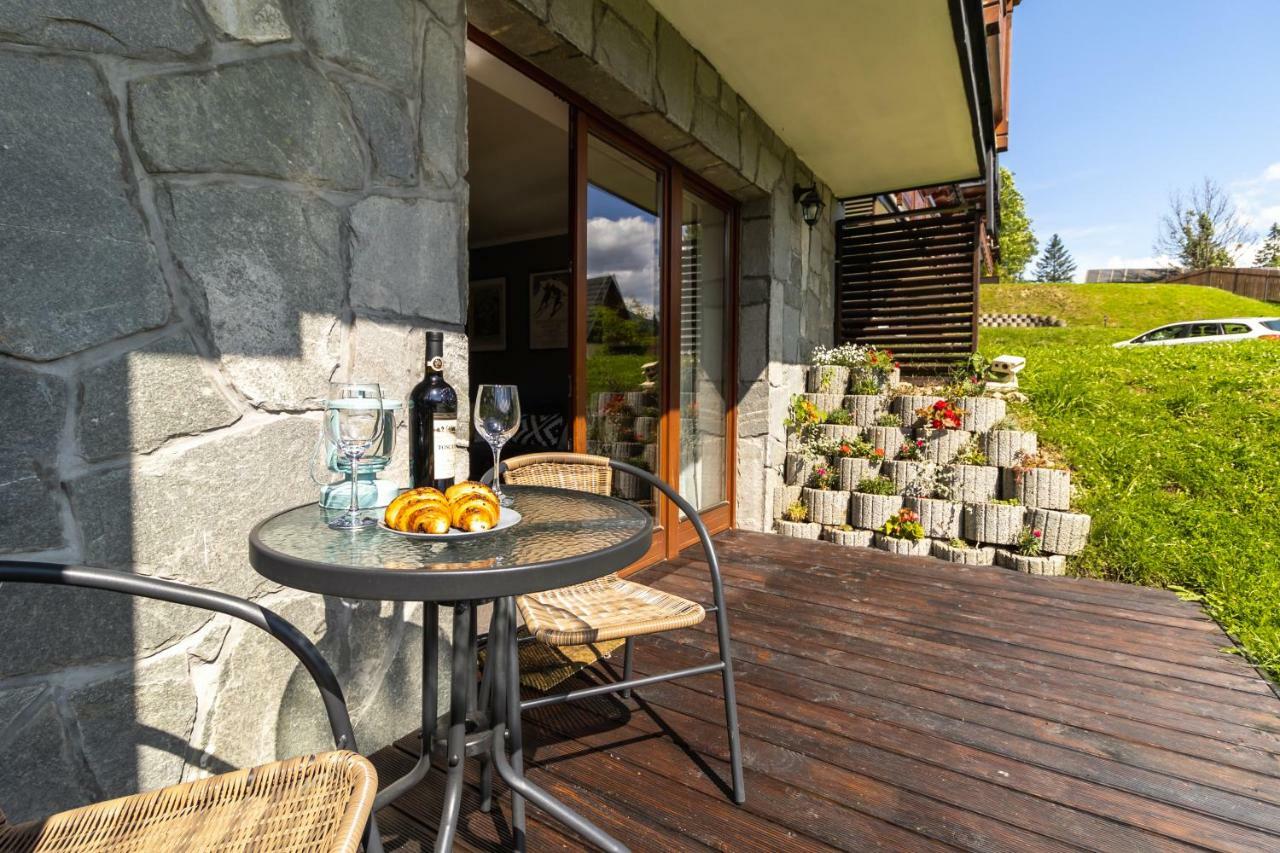 Apartament Poludniowy Z Widokiem- Sauna, Jacuzzi, Kominek กอสเชียลิสกอ ภายนอก รูปภาพ